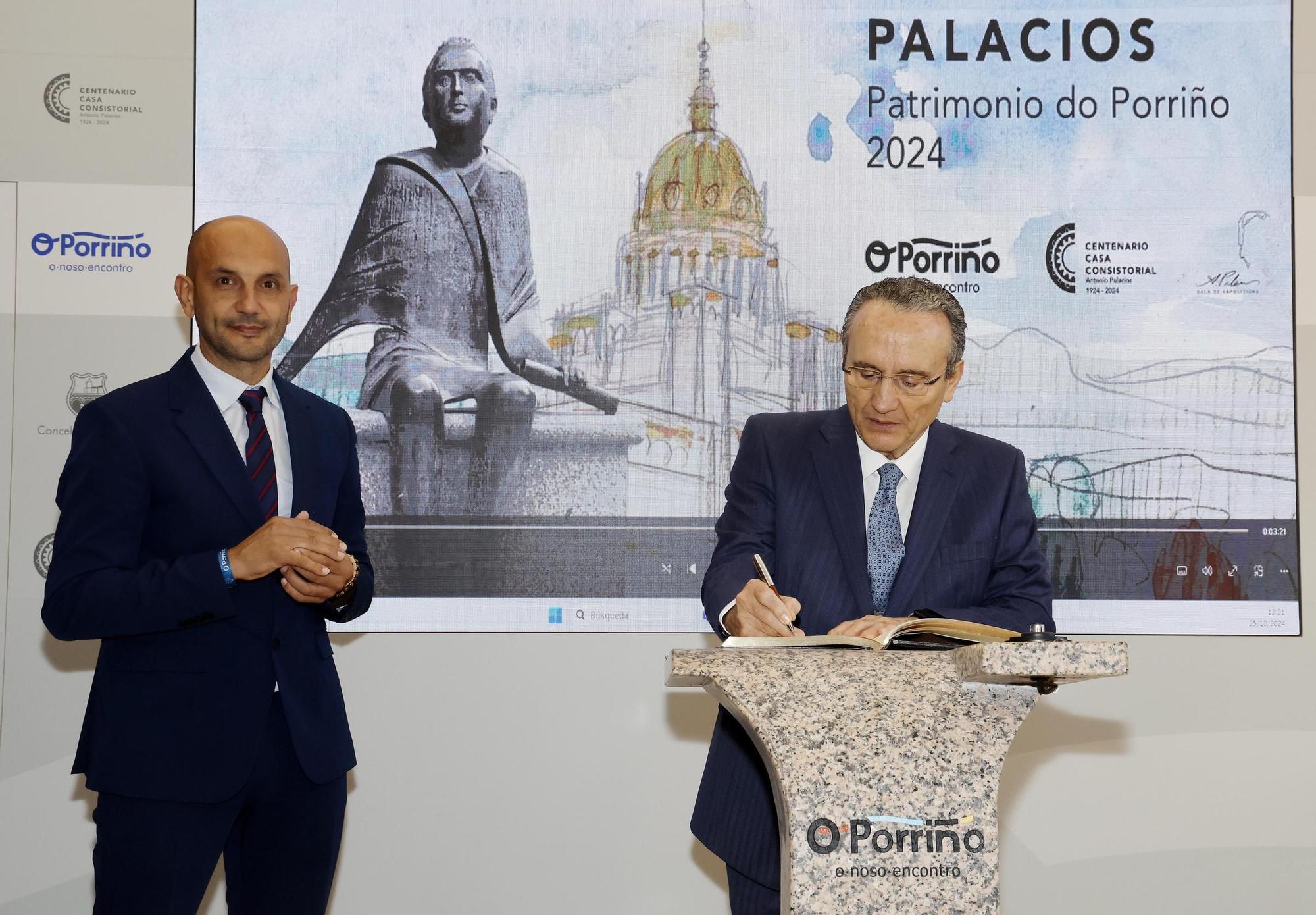 El hermanamiento Galicia-Madrid por el 150 aniversario de Antonio Palacios, en imágenes