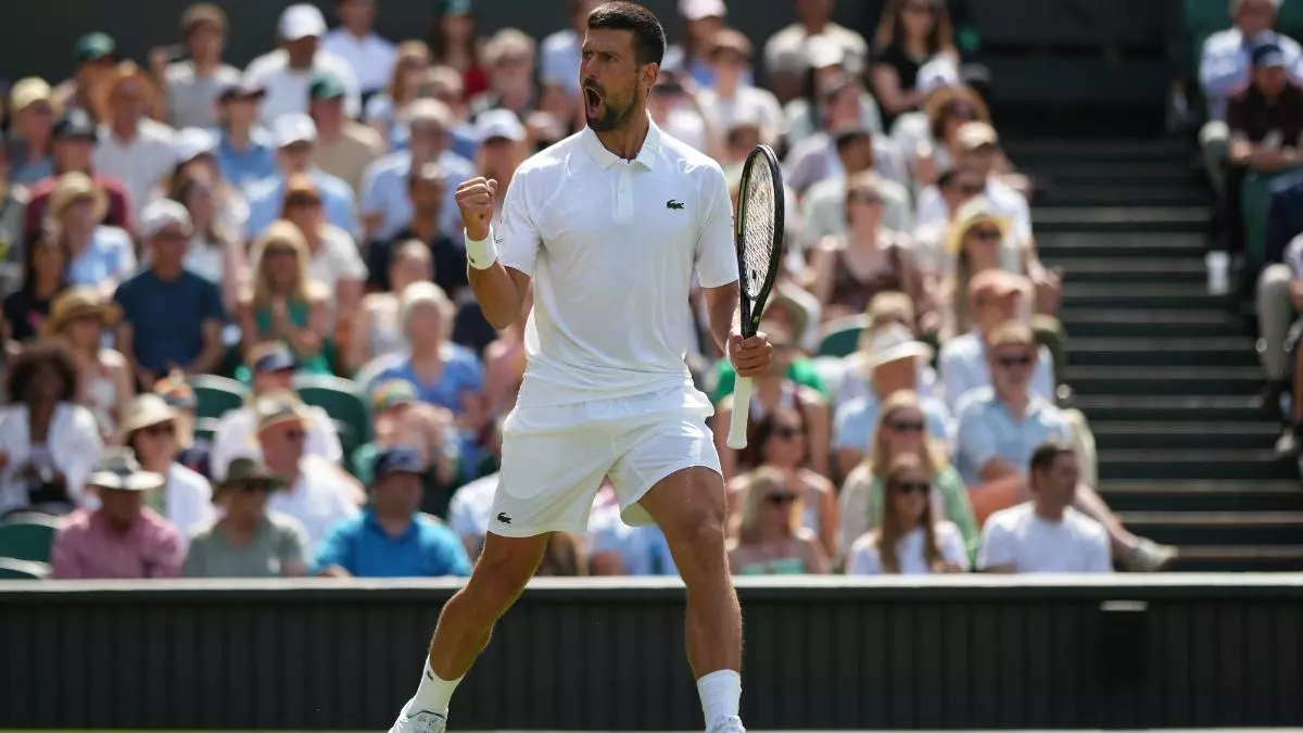 Djokovic pasa al ataque con nuevo récord en Wimbledon