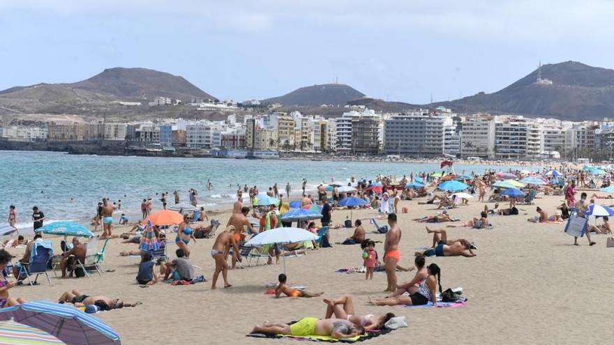 Playa de Las Canteras.