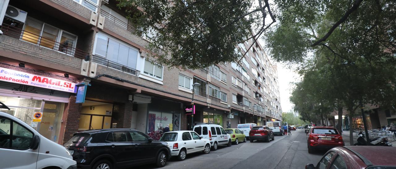 El incidente tuvo lugar en la calle Barcelona, en el barrio zaragozano de Delicias.