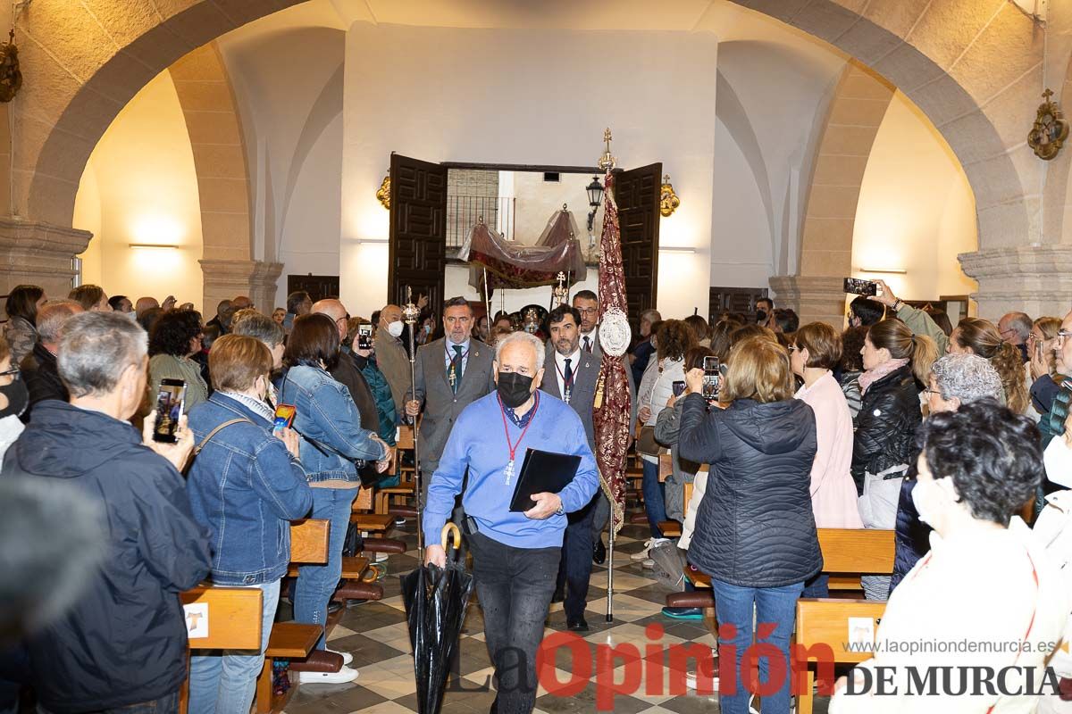 Cruz de impedidos en las Fiestas de Caravaca