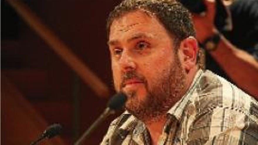 Oriol Junqueras considera els comicis municipals un repte immens