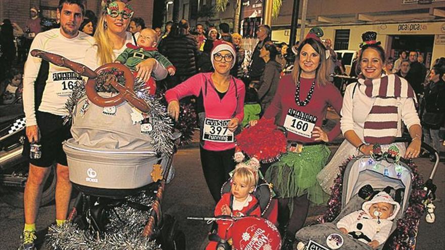 Papá Noel cautiva en Benicàssim