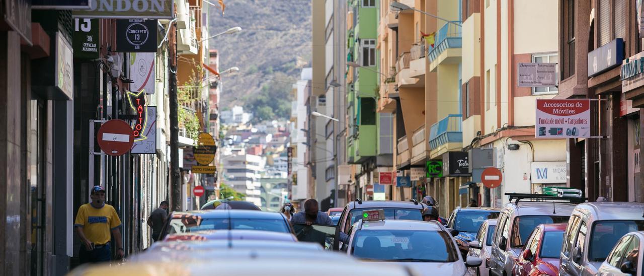 Calle de La Rosa, cuyas obras de remodelación comenzarán en 2023.