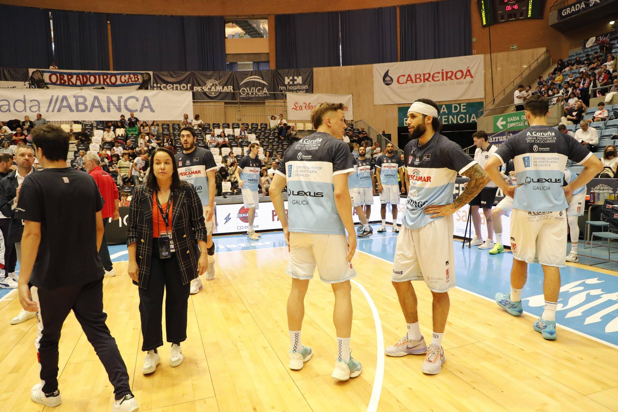 Obradoiro vs Fuenlabrada: las imágenes del partido