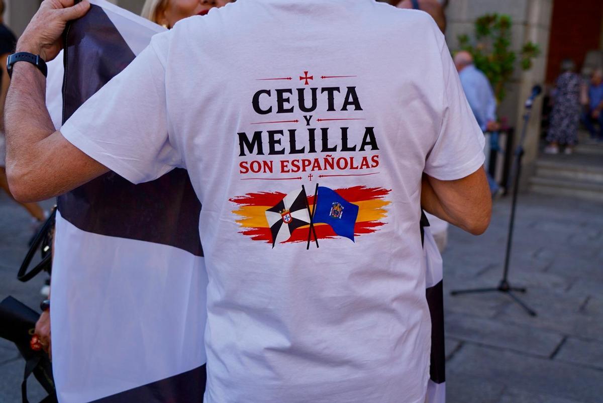 Concentración en Zamora por Ceuta Concentración en Zamora por Ceuta