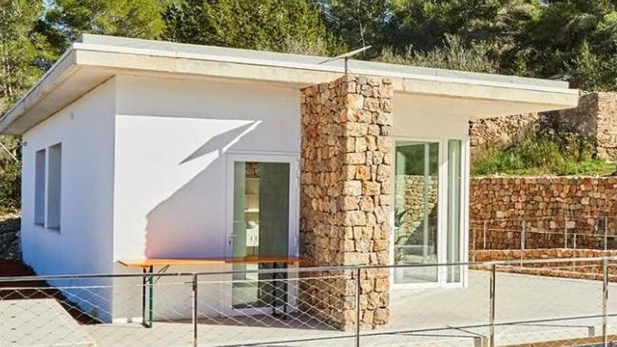 Imagen de una parte del recinto del tanatorio.