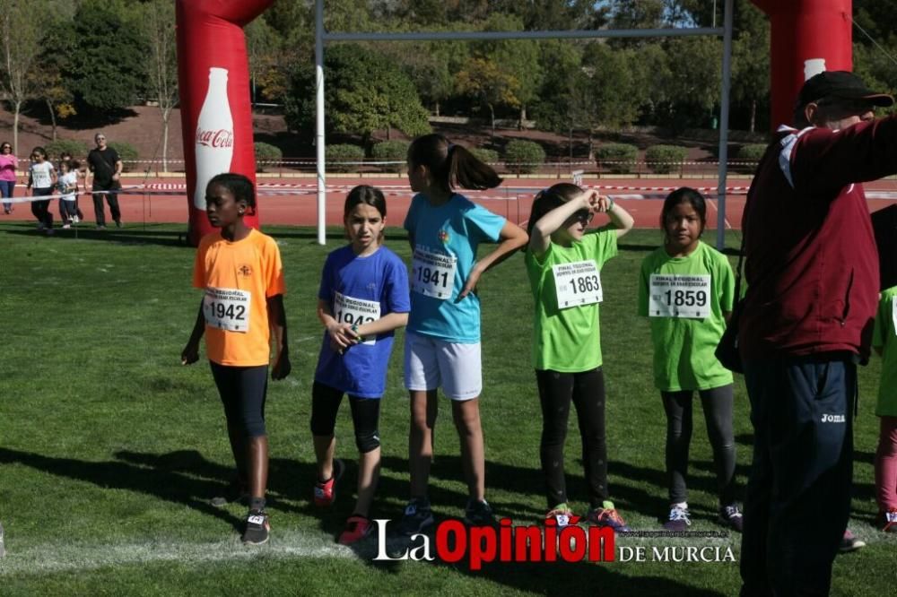 Final Cross Escolar de Lorca: Benjamin femenino