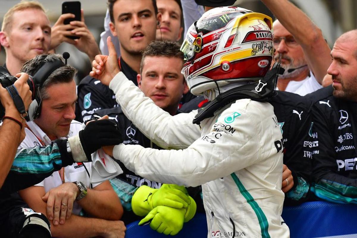 Imágenes de la victoria de Hamilton en Rusia. Imágenes de la victoria de Hamilton en Rusia.