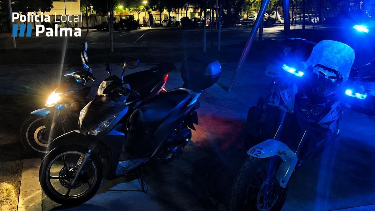 Las motos robadas fueron recuperadas por la Policía.