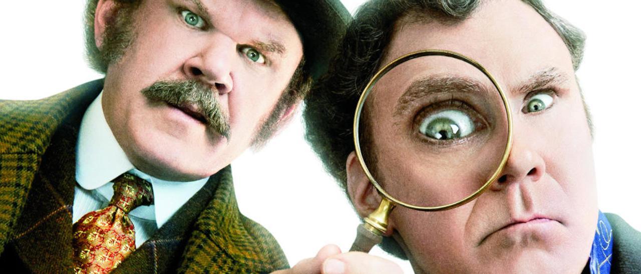 John C. Reilly (izquierda) y Will Ferrell dan vida a la pareja de detectives.