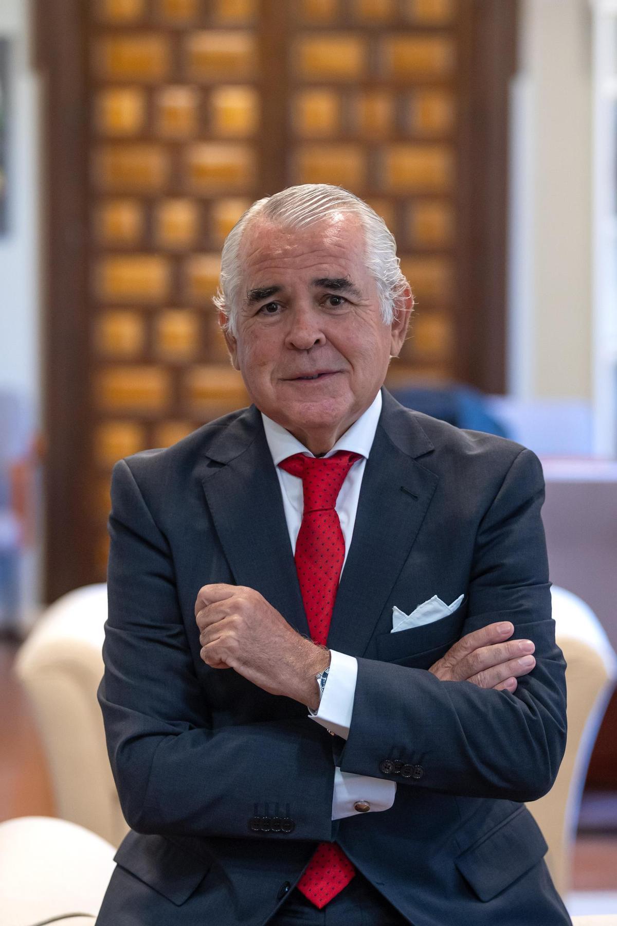 Pedro J. Navarro, presidente del Colegio de Médicos de Málaga