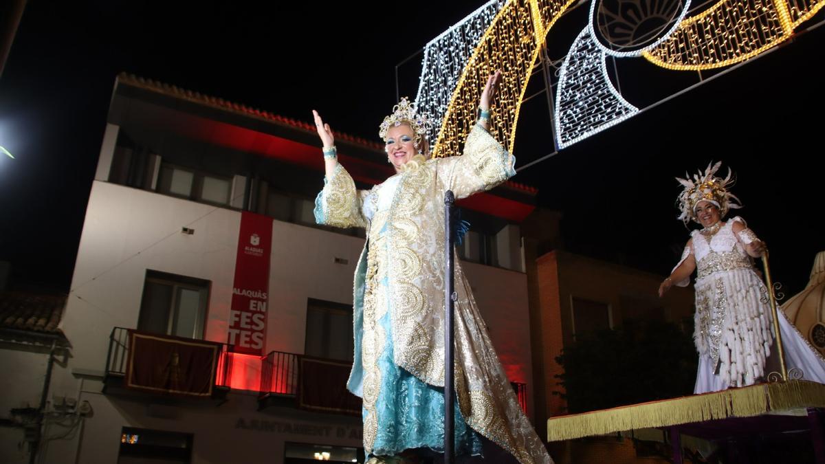 Entrada de  Moros y Cristianos en Alaquàs.