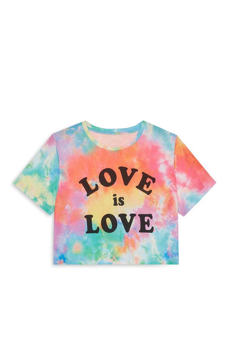 Camiseta 'Love is love', de Primark