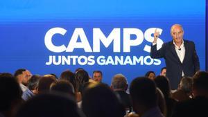 Francisco Camps celebra en Alicante el primer acto oficial de su campaña para aspirar a volver a presidir el PPCV