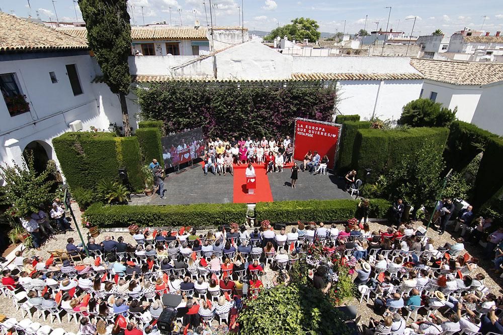 Pedro Sánchez en Córdoba para apoyar a Isabel Ambrosio