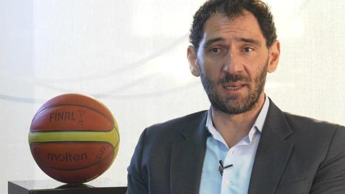 Jorge Garbajosa, presidente de la Federación Española de Baloncesto