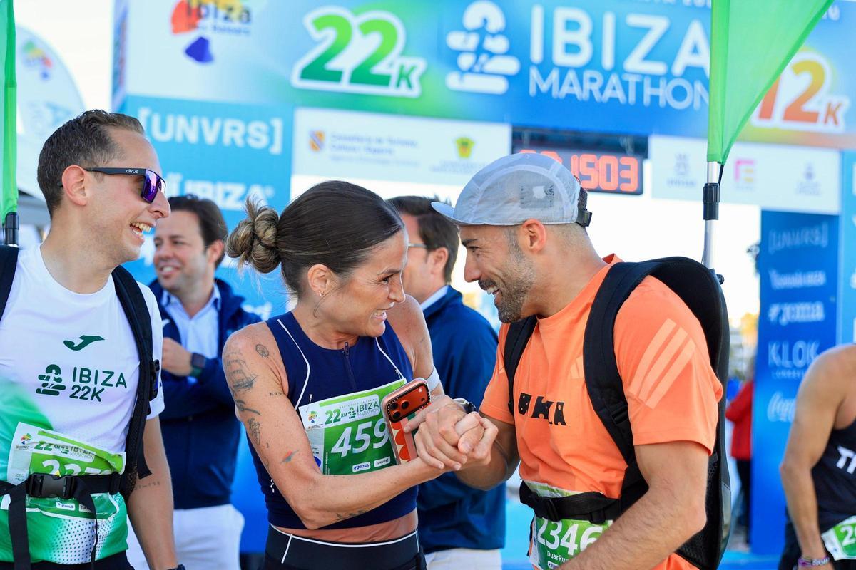 Verdelis, en el Santa Eulària Ibiza Marathon