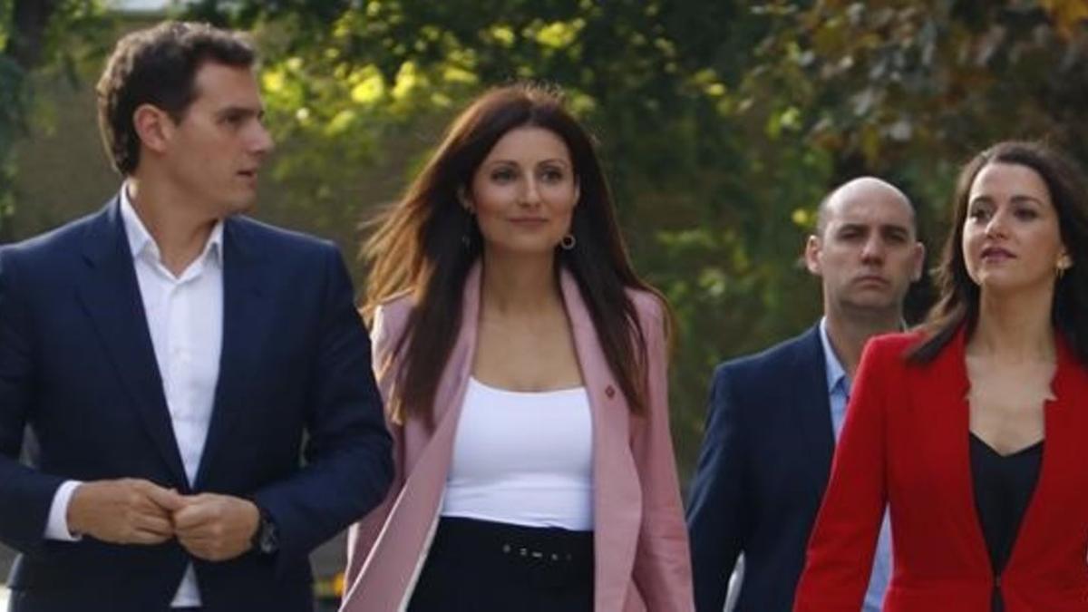 Albert Rivera, Lorena Roldán e Inés Arrimadas