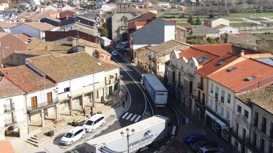 Los tramos sin desdoblar de la N-122 en Zamora soportan 10.000 vehículos cada jornada