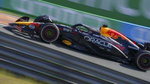 Max Verstappen, en el circuito de Zandvoort.