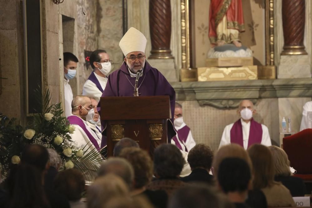 Funeral de José Manuel Feito, párroco de Miranda