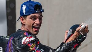 Jorge Martín demostra que ja ha tornat