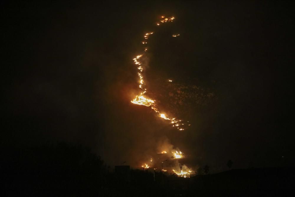 Feuer Port de Pollença Mallorca