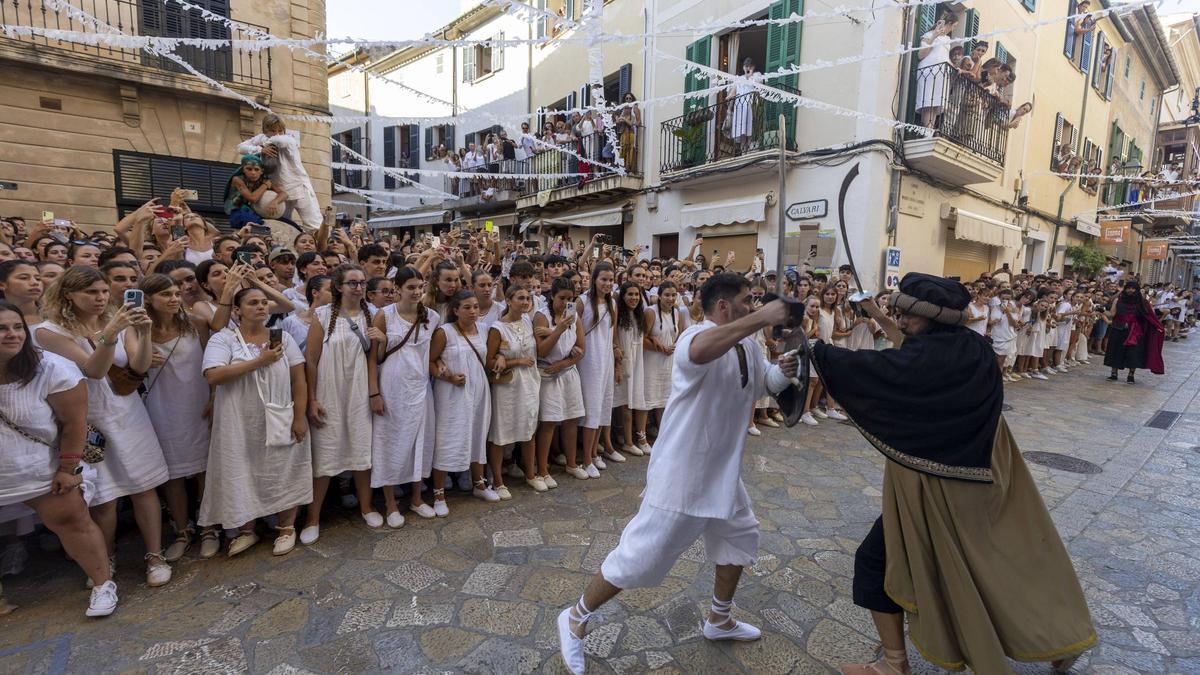 El simulacro de moros y cristianos de Pollença del 2025, en imágenes