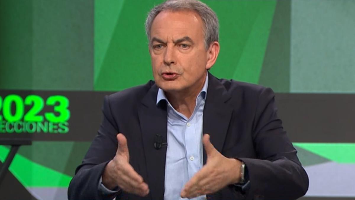 José Luis Rodríguez Zapatero en 'Al rojo vivo'