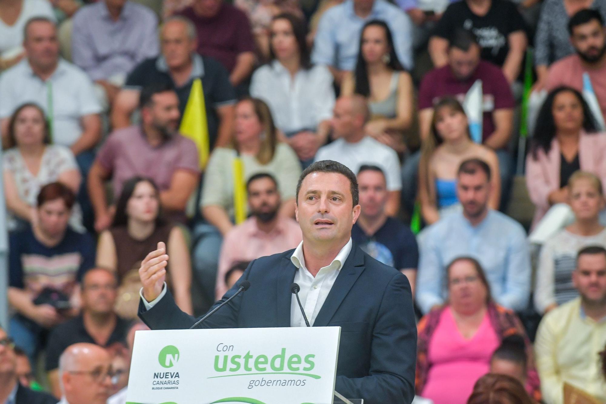 Presentación de candidaturas de Nuevas Canarias a las elecciones del 28M