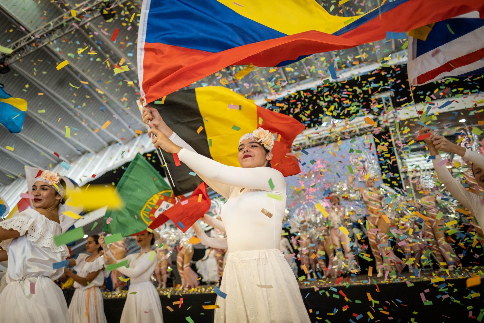 Un homenaje en Tenerife al Carnaval Internacional en la Feria Tricontinental de Artesanía