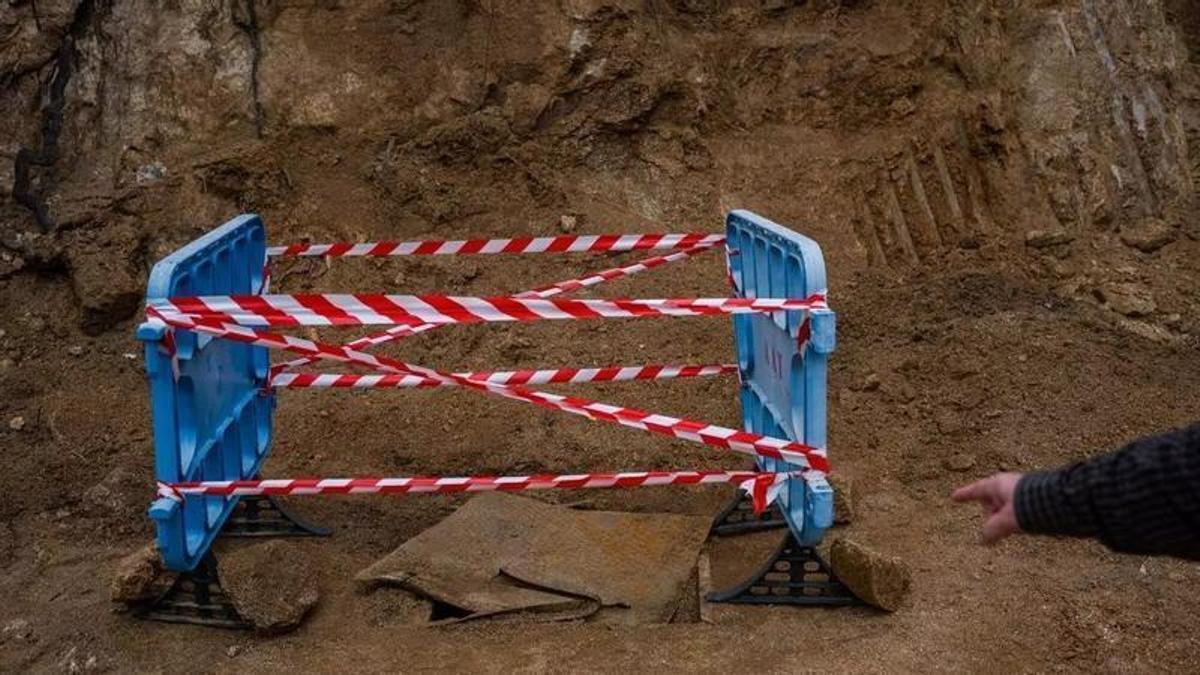 Despreniment en una imatge d'arxiu