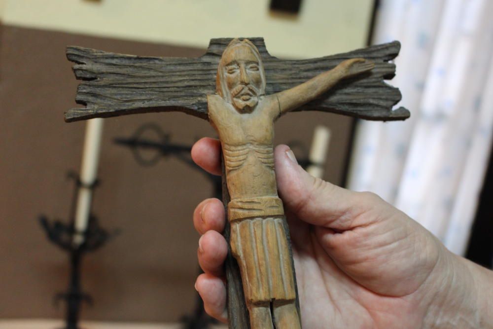 Cristo mutilado, hermanado con el Cristo de Bojauja bendecido esta semana por el papa Francisco en Colombia