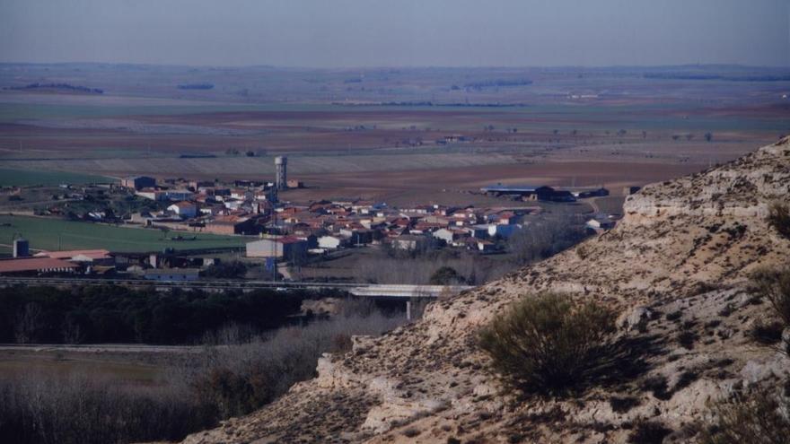 Vista de Castrillo de la GuareÃ±a