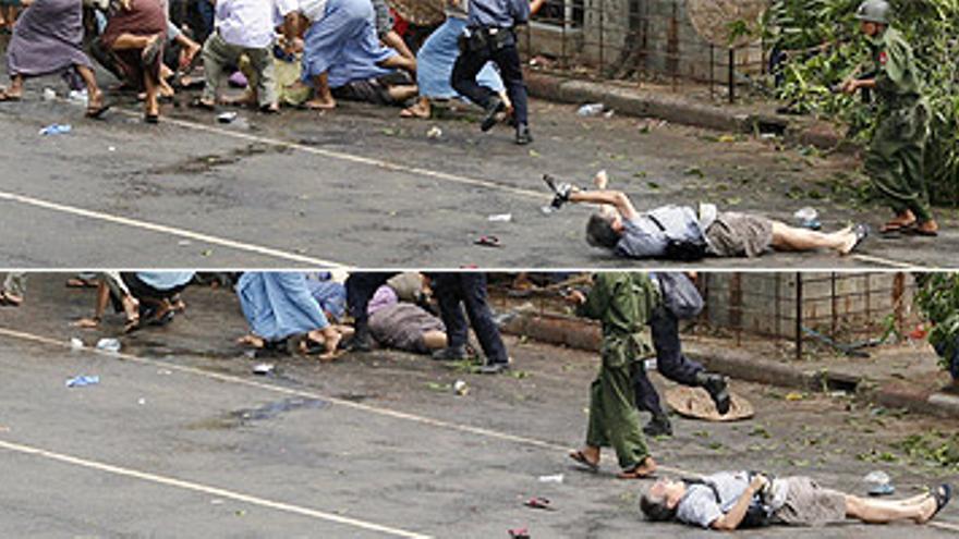 Nueve personas, entre ellas un fotógrafo japonés, mueren por disparos del Ejército birmano