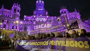 Una imagen de la manifestación del 8M en Madrid.