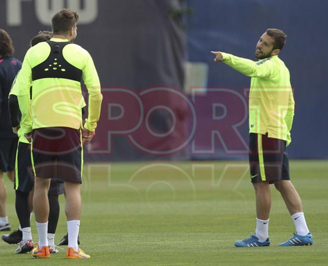 El Barça prepara el partido contra el PSG casi al completo