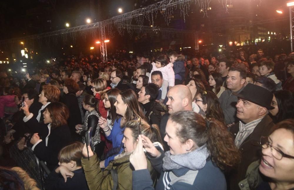 Encendido del árbol de la Circular en Murcia