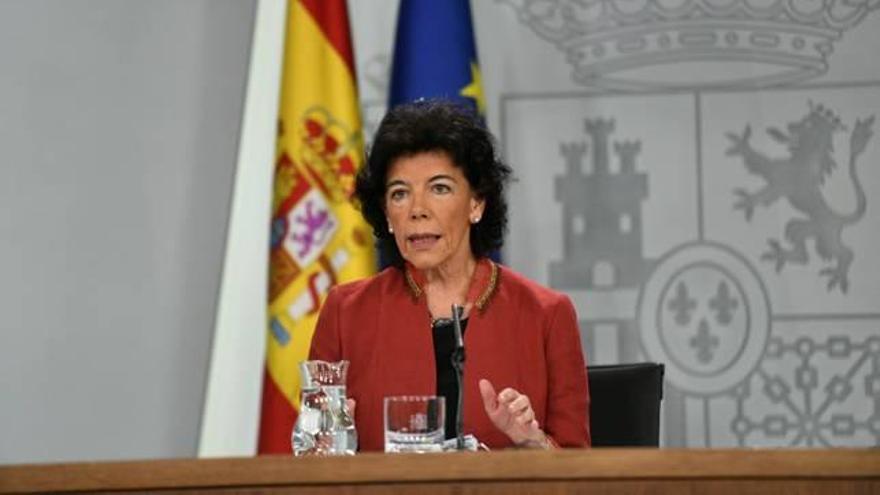 Celáa va explicar que Sánchez no compareixerà al Congrés.