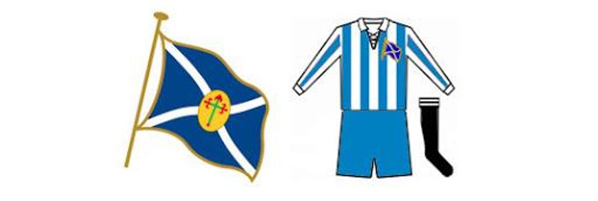 Escudo y equipación del Sportig Club Tenerife