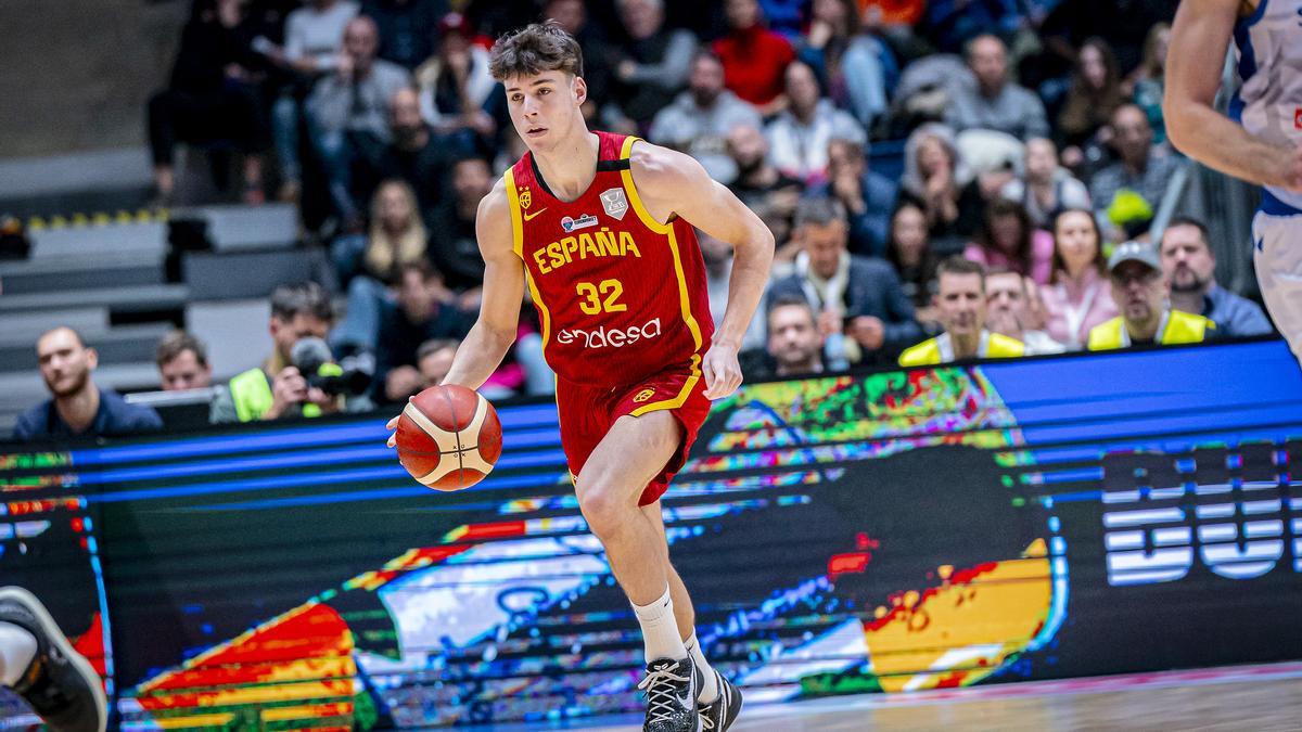 El malagueño Mario Saint-Supéry debutó este viernes con la selección española.