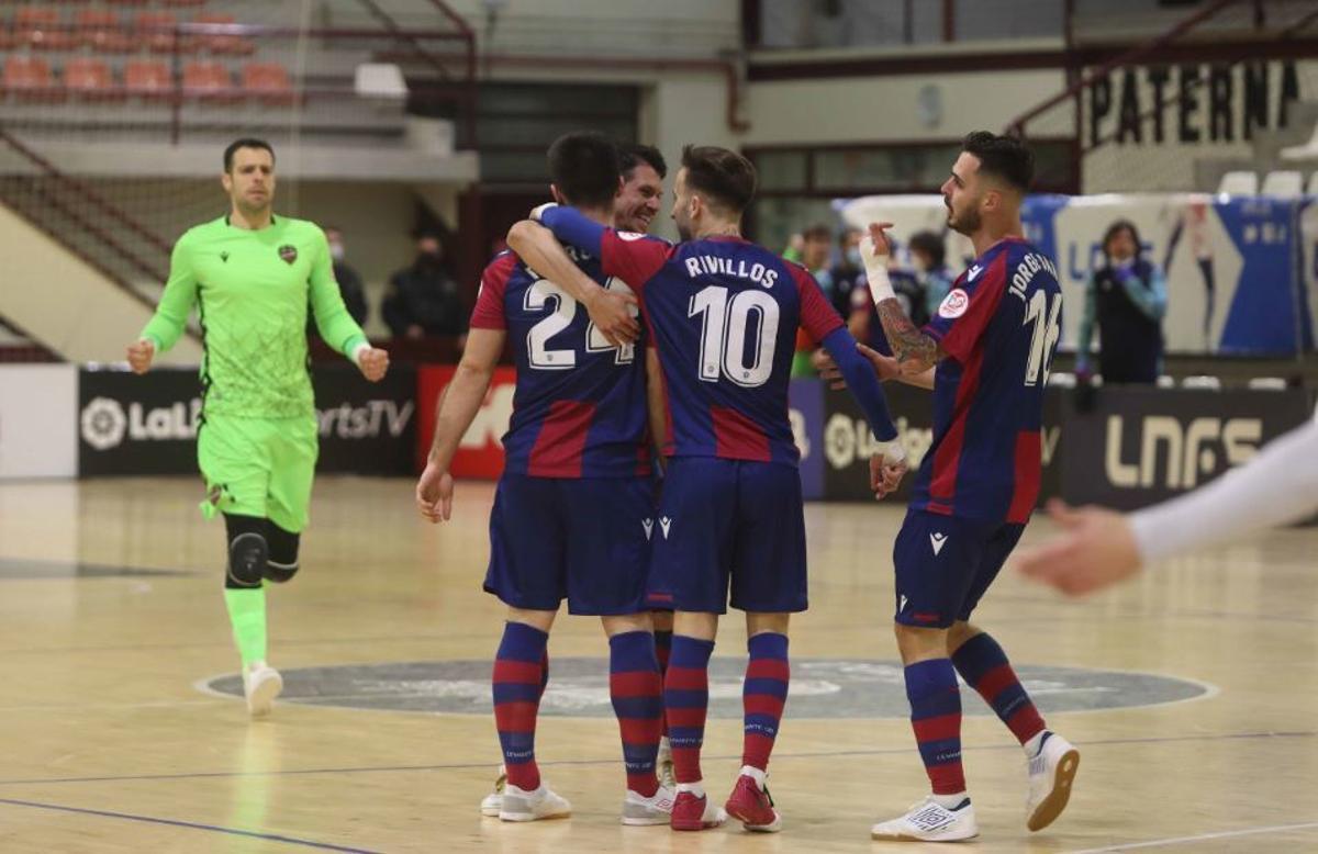 El Levante UD FS llega líder a la Copa del Rey