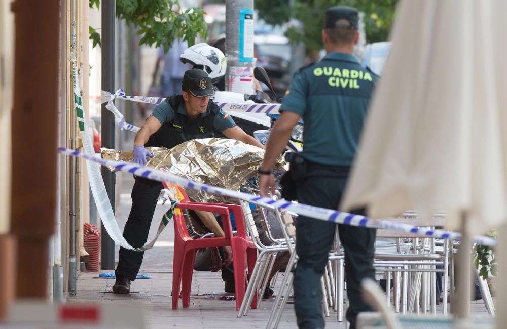 Degüellan a un hombre en Benicàssim