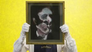 La reciente subasta de Study of George Dyer de Francis Bacon en Sothebys.