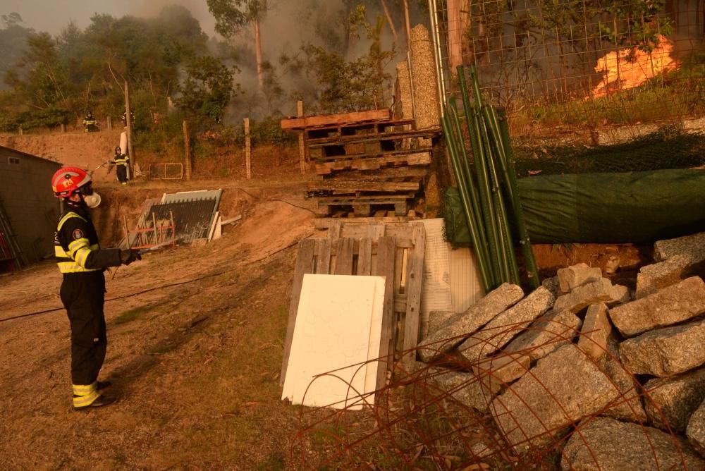 Incendio en Castroagudín