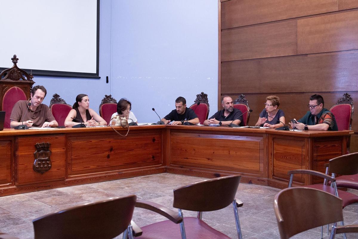 Imagen de archivo del pleno del Ayuntamiento de Cheste.