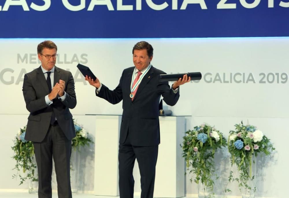 Las imágenes de la gala de entrega de las Medallas de Galicia