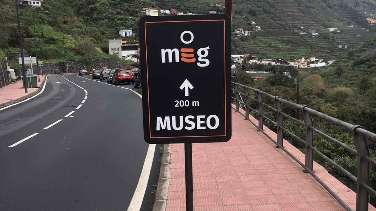 Nueva señalización de los museos de La Gomera