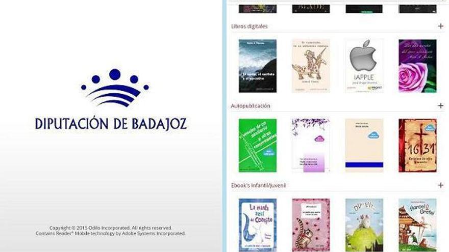 La Diputación de Badajoz crea una aplicación para las bibliotecas de la provincia